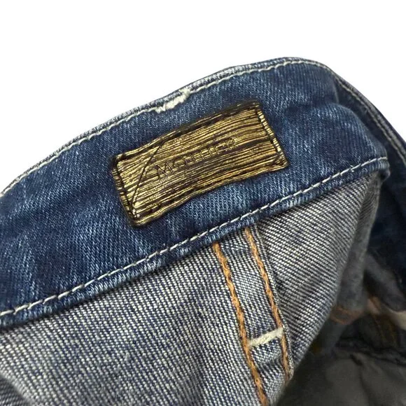 Mother High Waisted Looker Ankle Fray Not Rough Enough Jeans Womens Size 29 - Picture 2 of 7